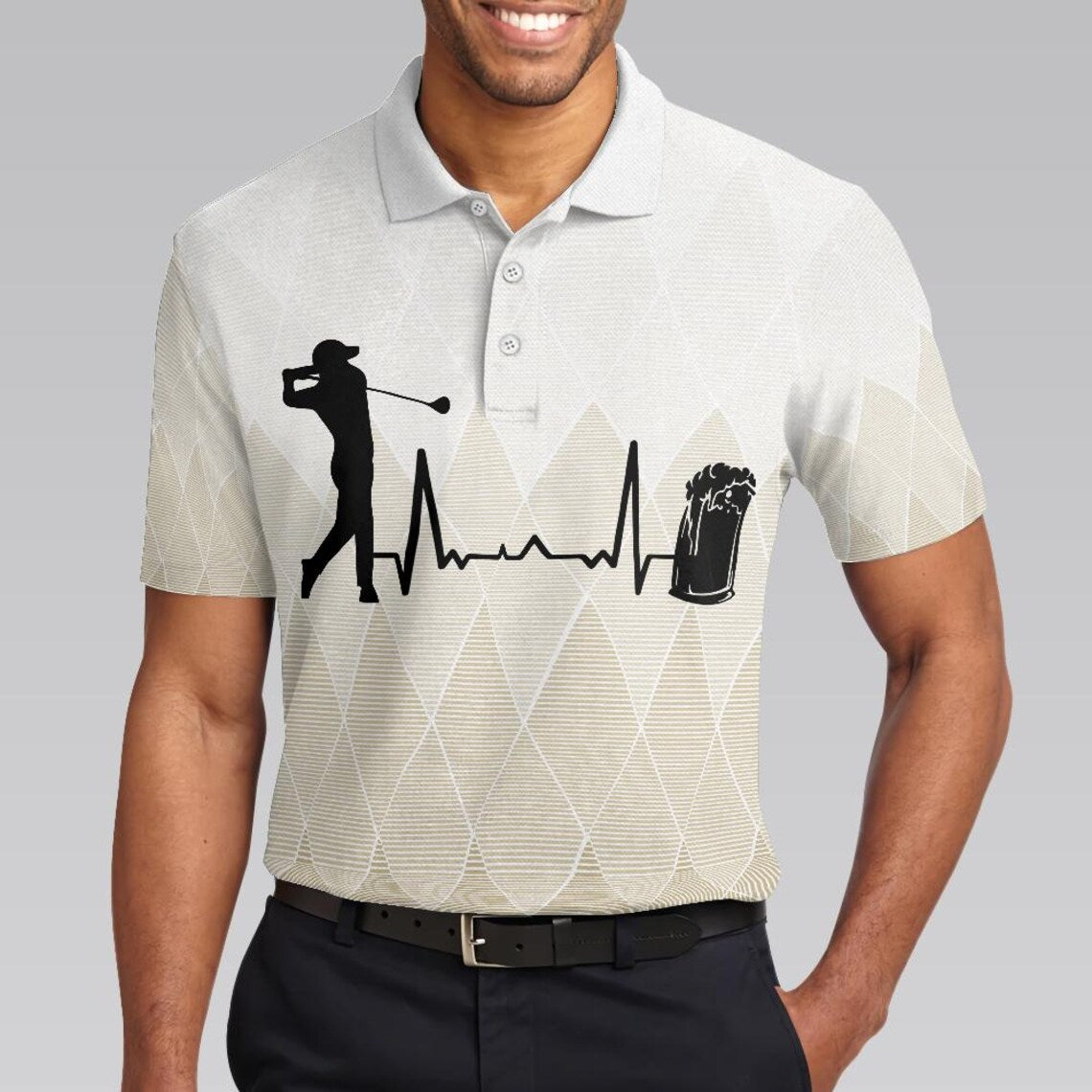 My Drinking Team Has A Golfing Problem Golf Polo Shirt