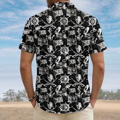 Skull Pirates Hawaiian Shirt