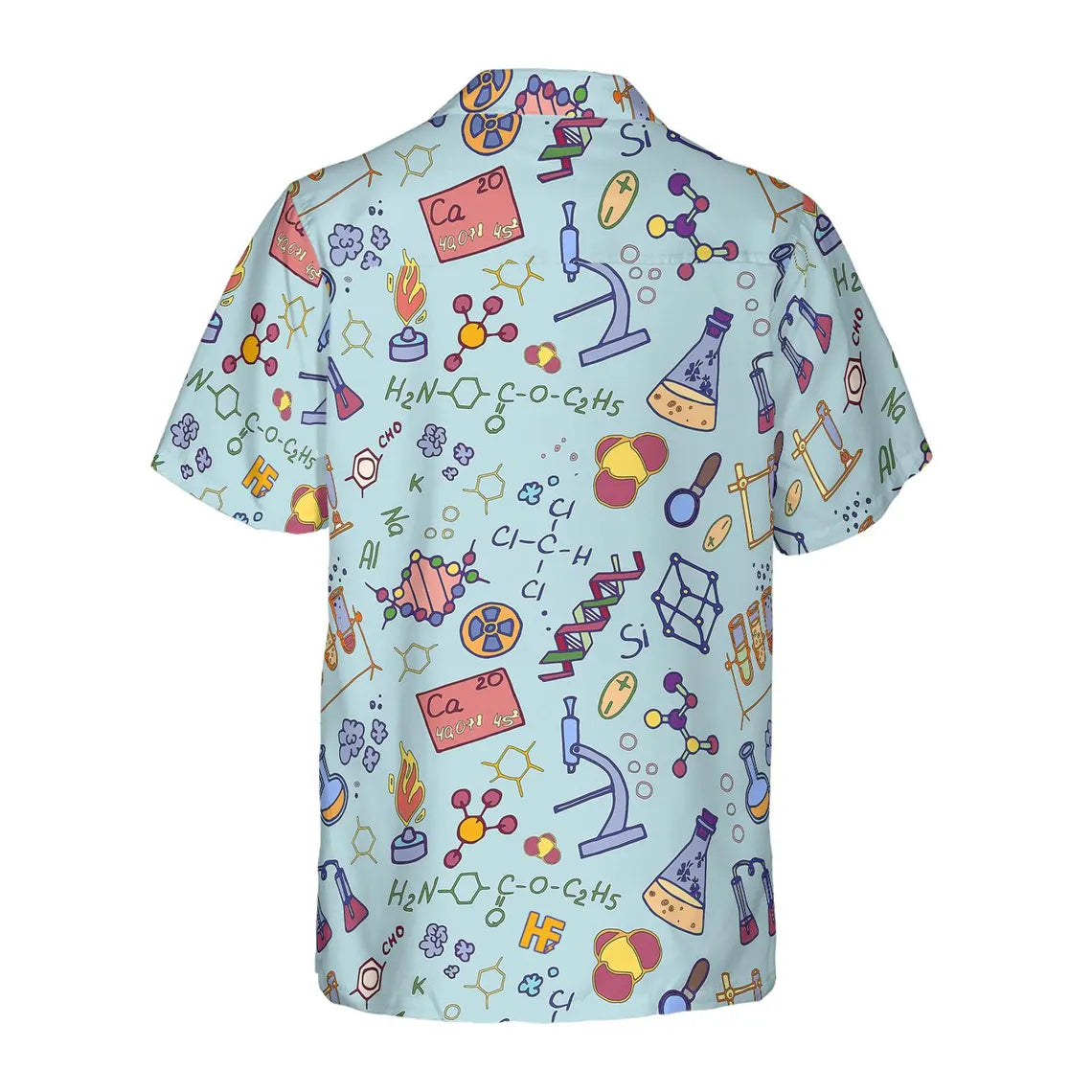 Chemistry Teacher Pattern Hawaiian Shirt