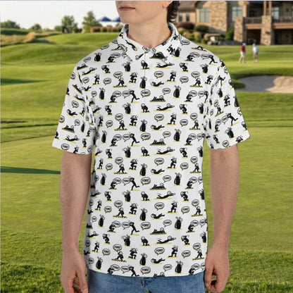 Classic Fore Duck Golf Polo Birthday Father Day Gift Funny Golf Shirt Mens Women Apparel