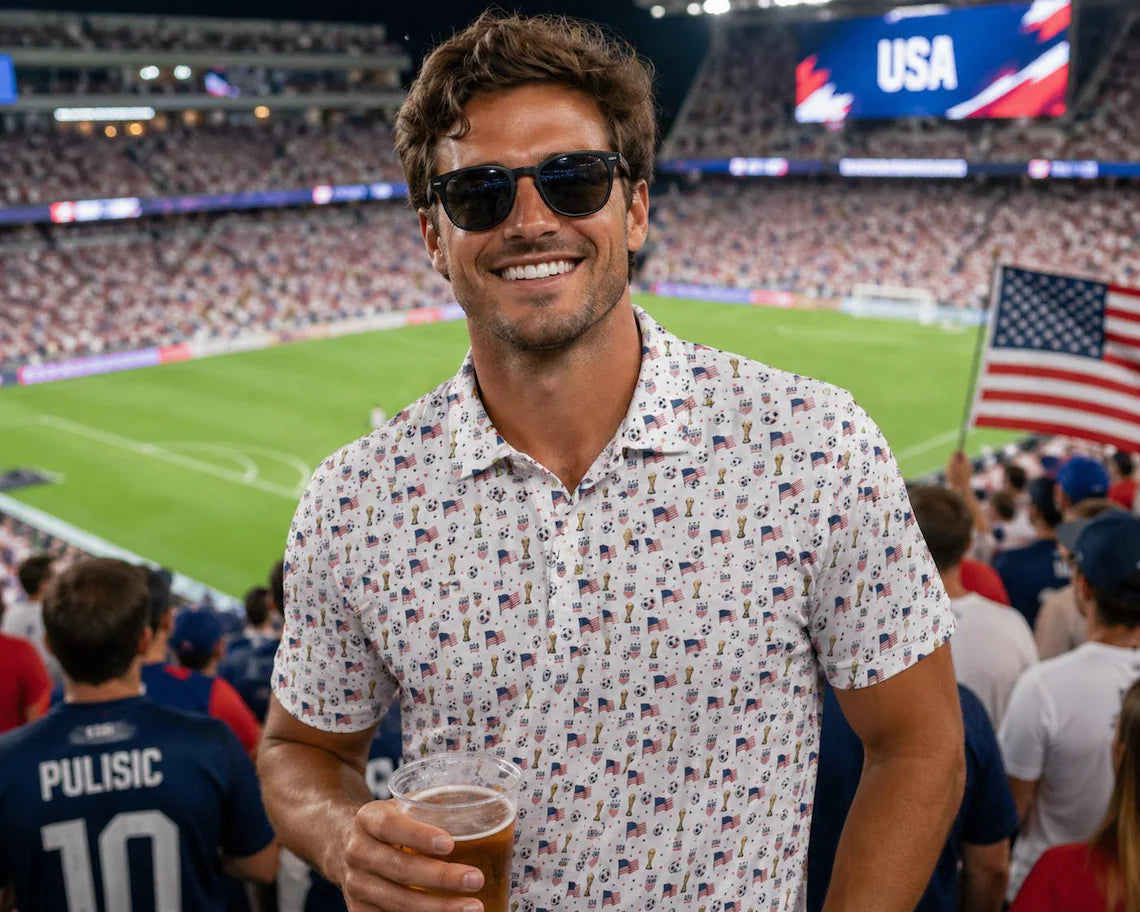 World Cup 2026 USA Polo ShirtMen Women Polo