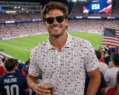 World Cup 2026 USA Polo ShirtMen Women Polo