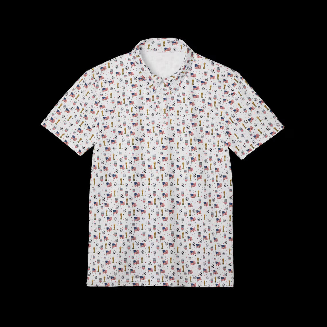 World Cup 2026 USA Polo ShirtMen Women Polo