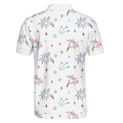 Patriotic Meowica Personalized Photo Polo Shirt, Custom Cat Photo Polo
