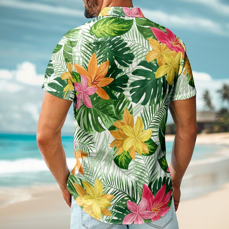 Funny Abs Hawaiian Shirt Tropical Aloha Beach Shirt