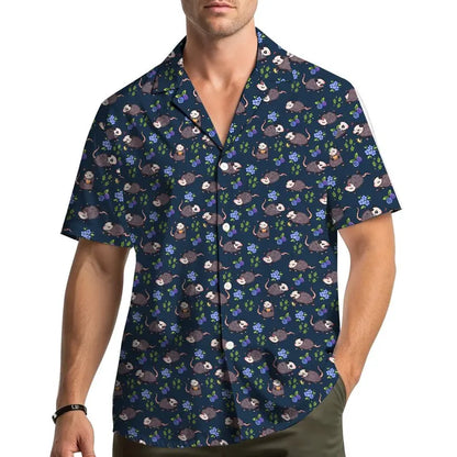 Opossum Hawaiian Shirt Unisex, Funny Possum Shirt Button Up