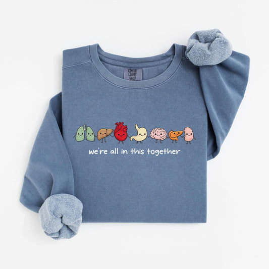 Anatomy Organ Sweatshirt