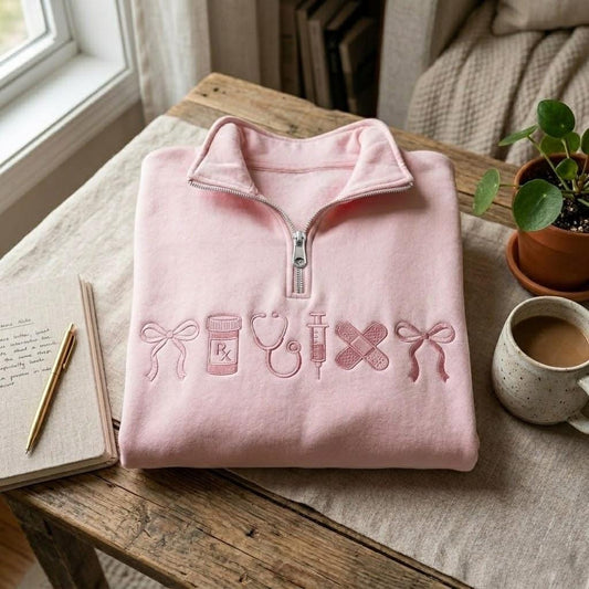 Nurse Quarter Zip Sweatshirt