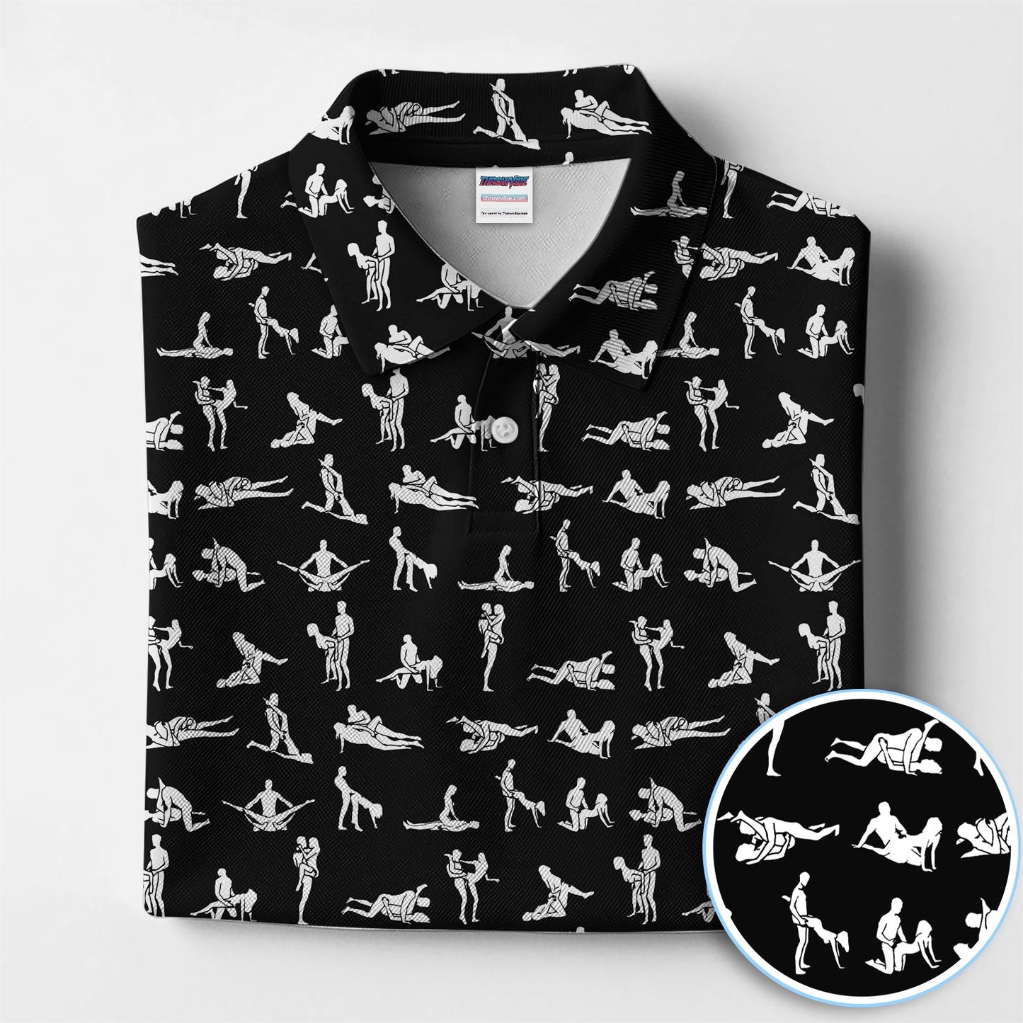Naughty Couple Golf Polos For Golfer