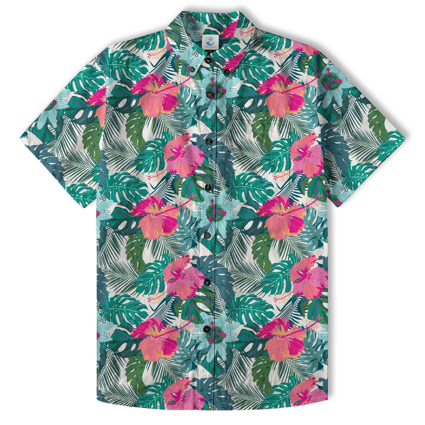Flowers Hawaii Pattern Shirt, Aloha Hawaiian Shirt