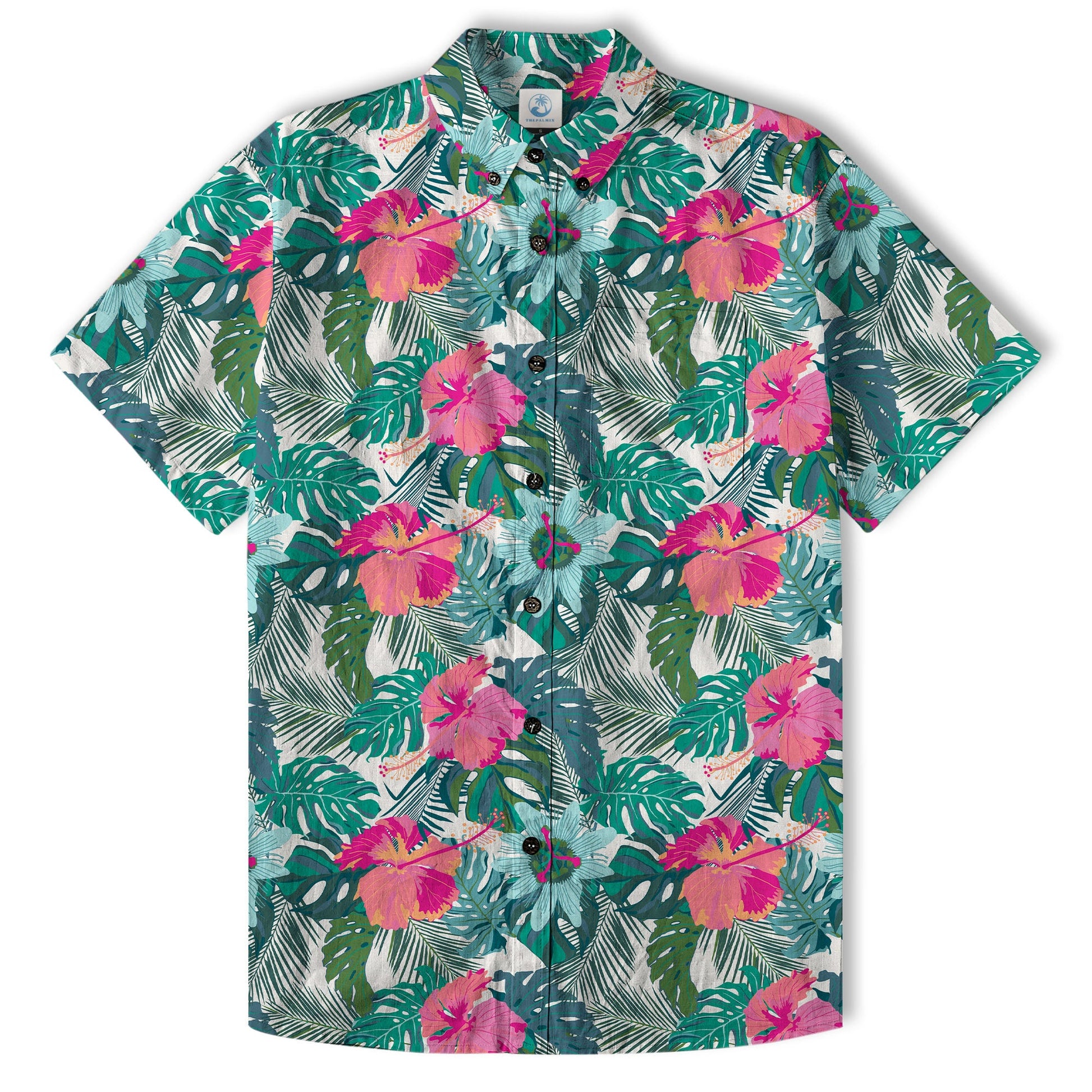 Flowers Hawaii Pattern Shirt, Aloha Hawaiian Shirt