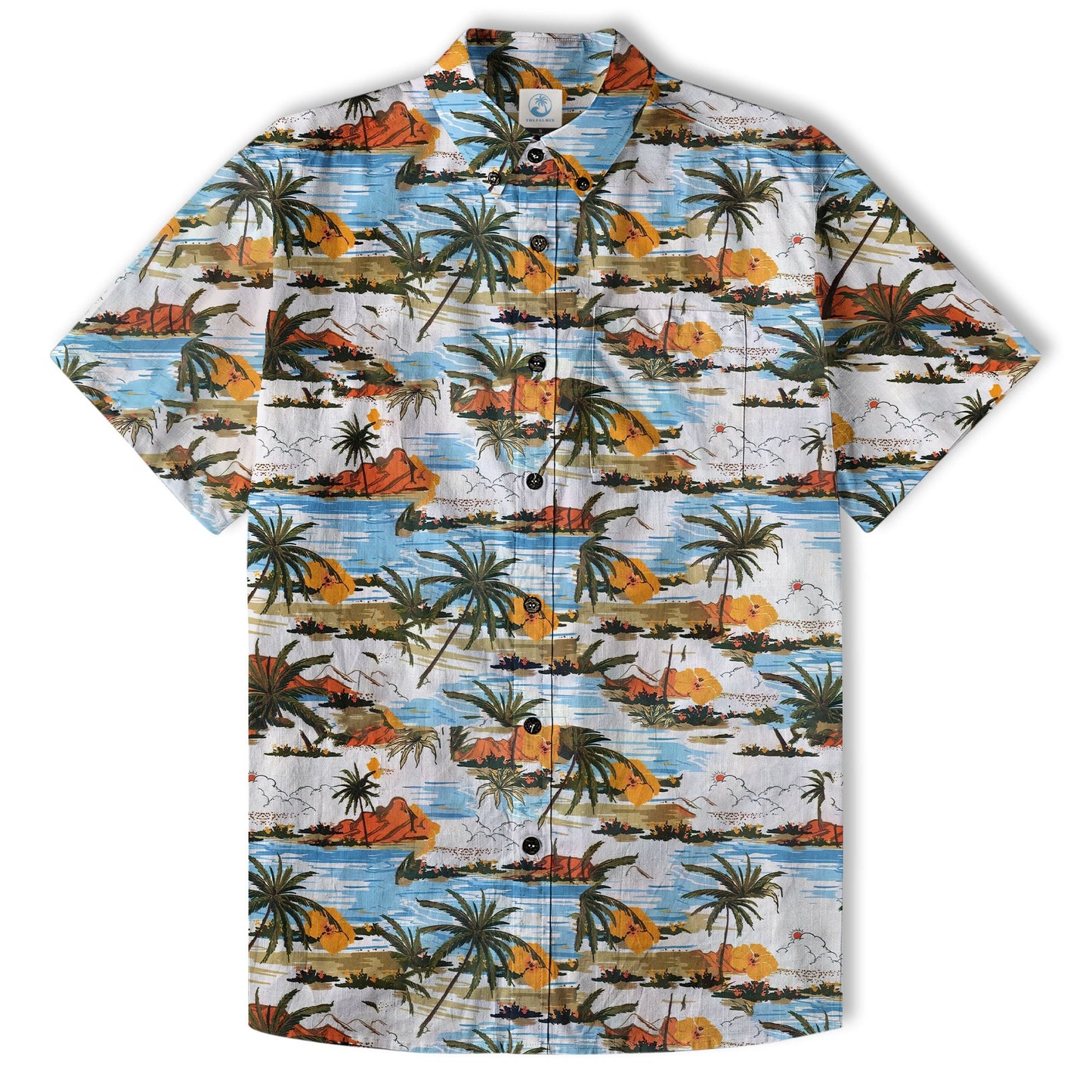 Ocean Animals Hawaiian Shirt for Men Women, Sea Life Aloha Hawaiian Shirt