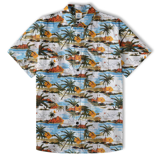 Ocean Animals Hawaiian Shirt for Men Women, Sea Life Aloha Hawaiian Shirt