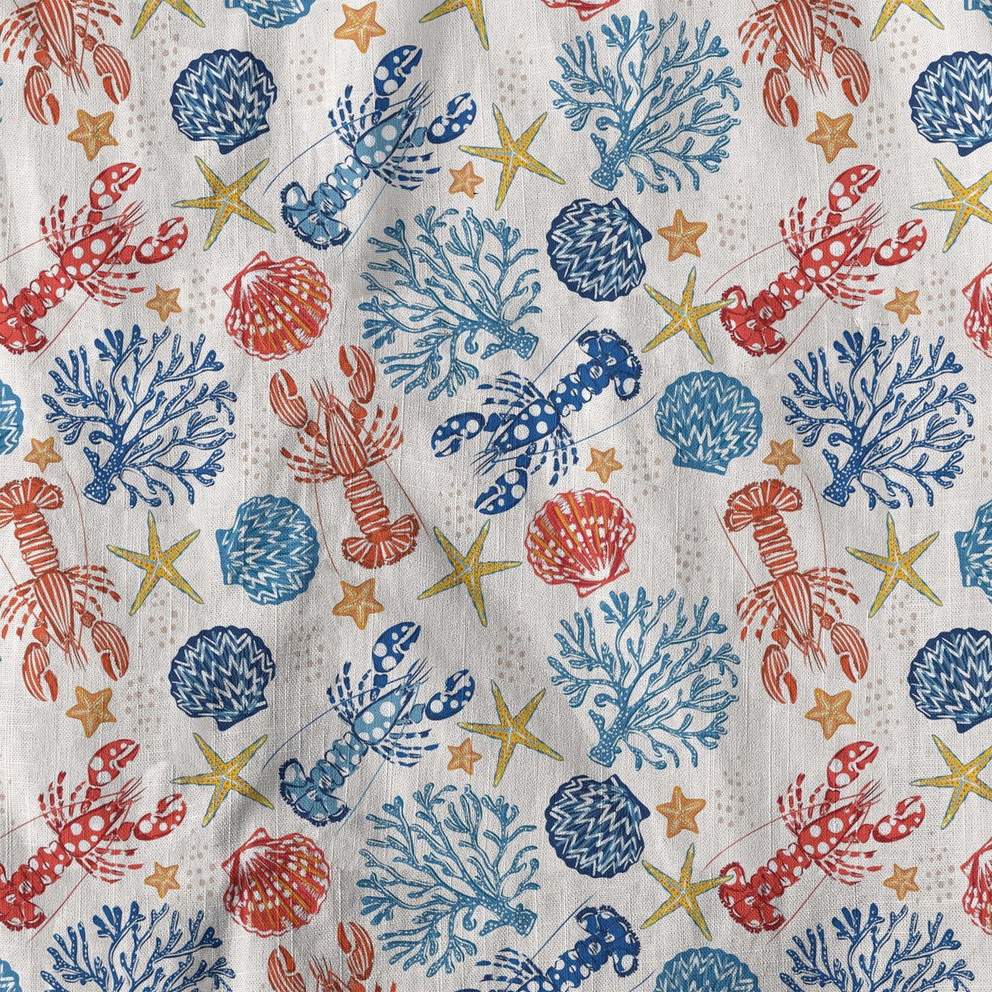 Ocean Animals Hawaiian Button Up Shirt, Optopus Summer Beach Shirt