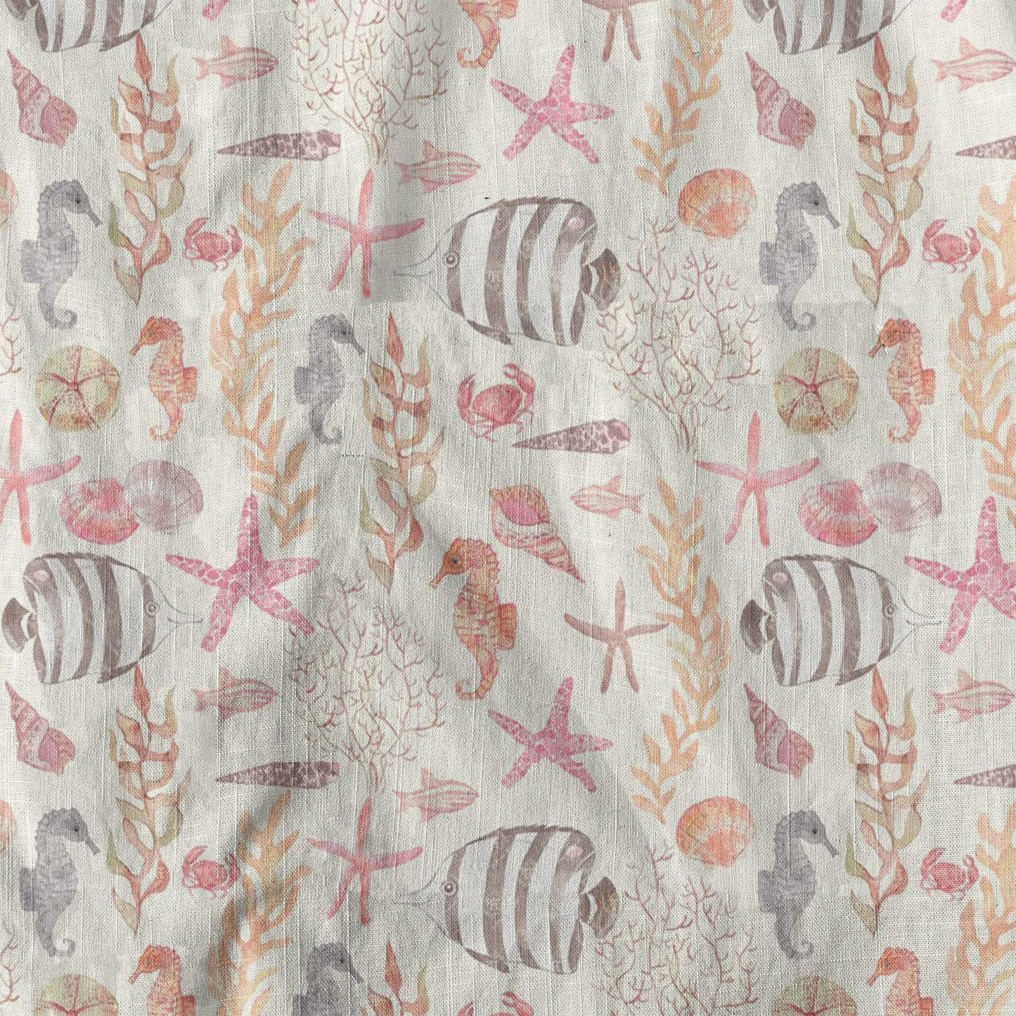 Sea Ocean Animals Women's Hawaiian Shirt, Ocean Animals Hawaiian Shirt