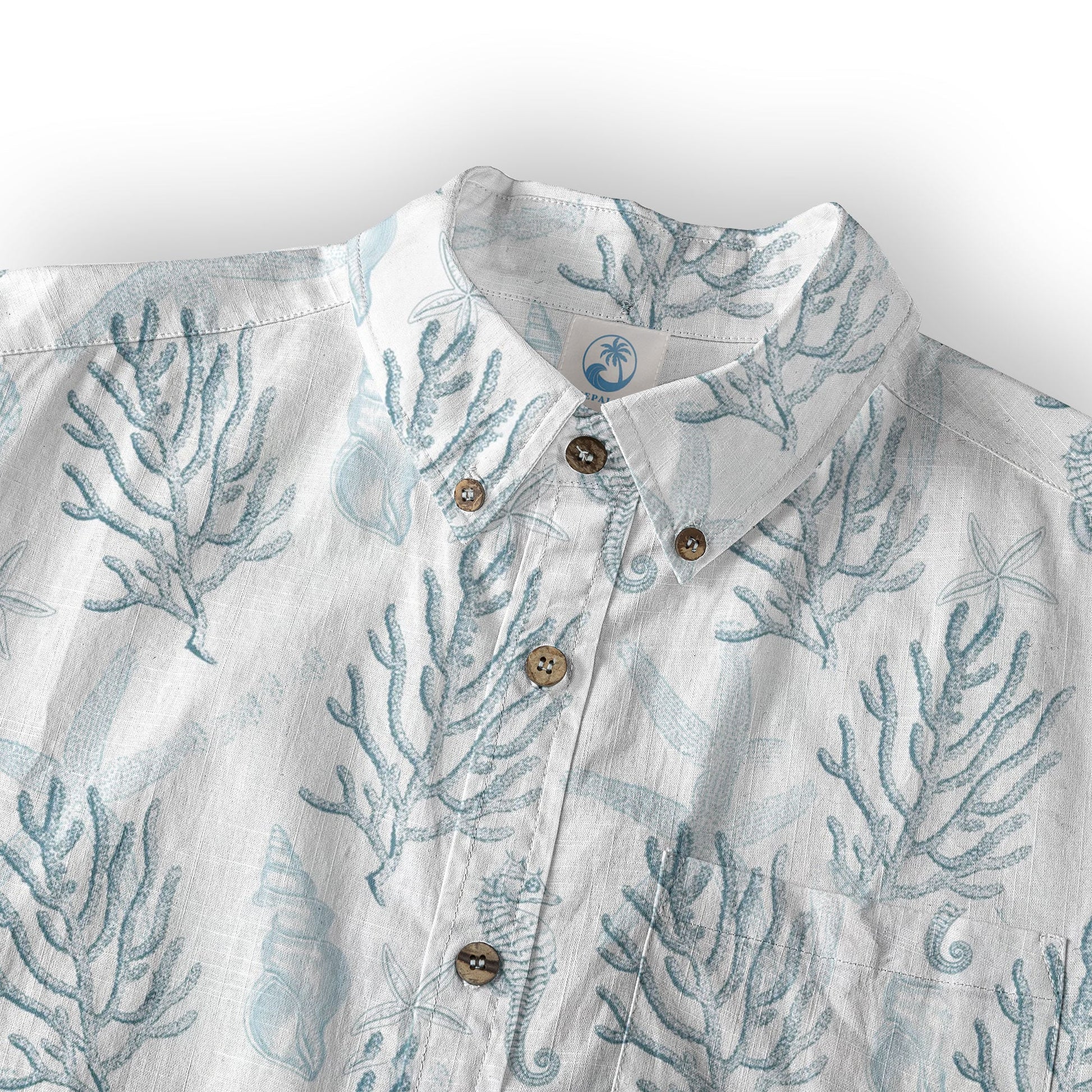 Sea Ocean Animals Women's Hawaiian Shirt, Ocean Animals Hawaiian Shirt