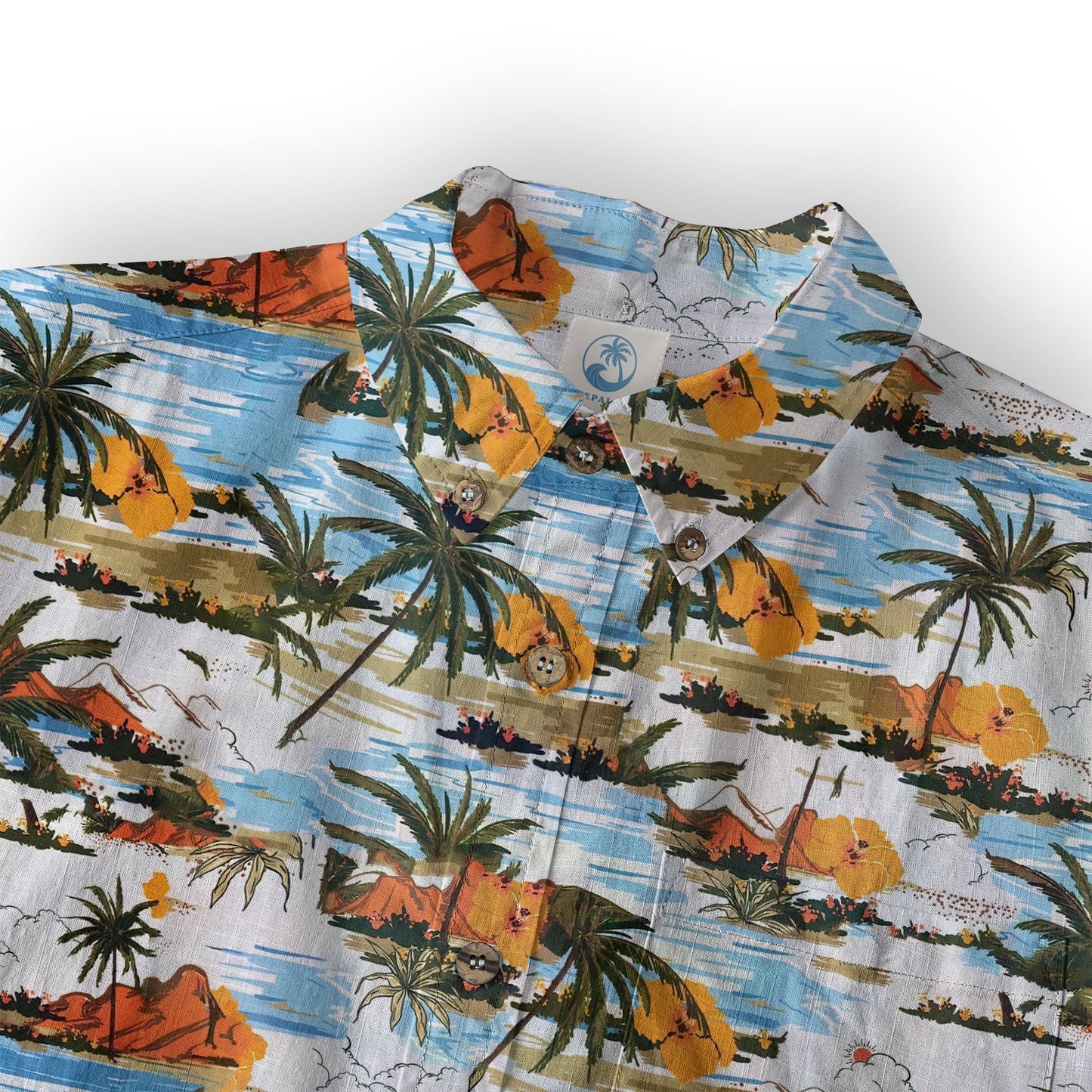 Ocean Animals Hawaiian Shirt for Men Women, Sea Life Aloha Hawaiian Shirt