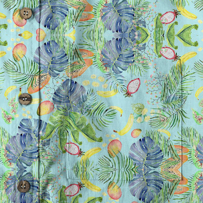Tiger And Peacock Jungle Aloha Hawaiian Shirt