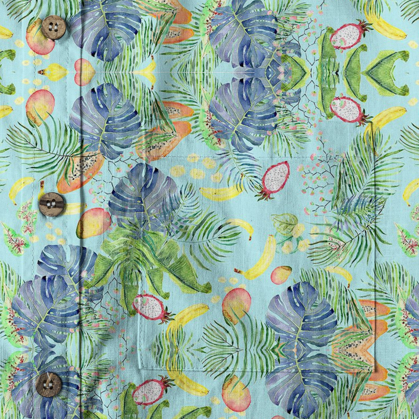 Tiger And Peacock Jungle Aloha Hawaiian Shirt