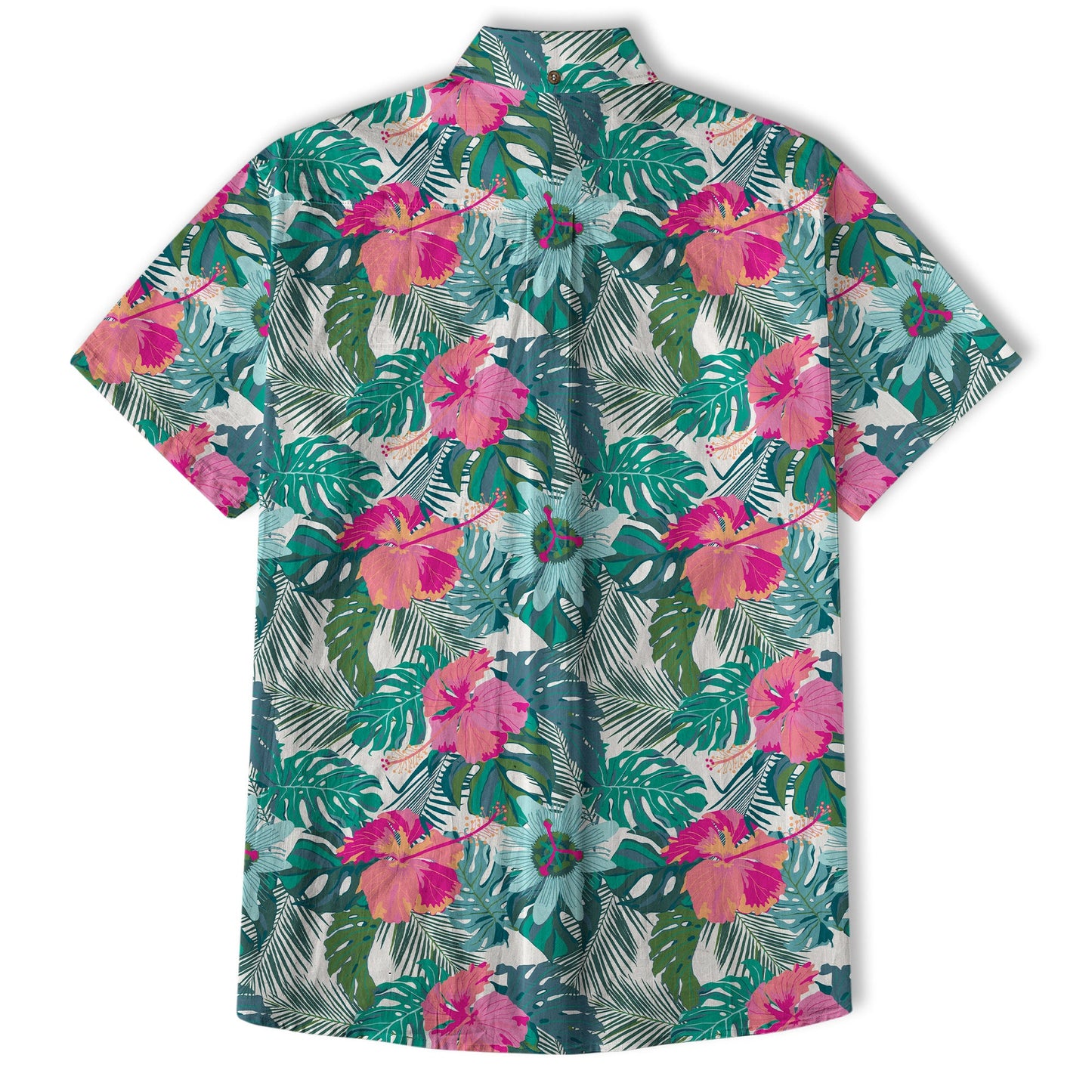 Flowers Hawaii Pattern Shirt, Aloha Hawaiian Shirt