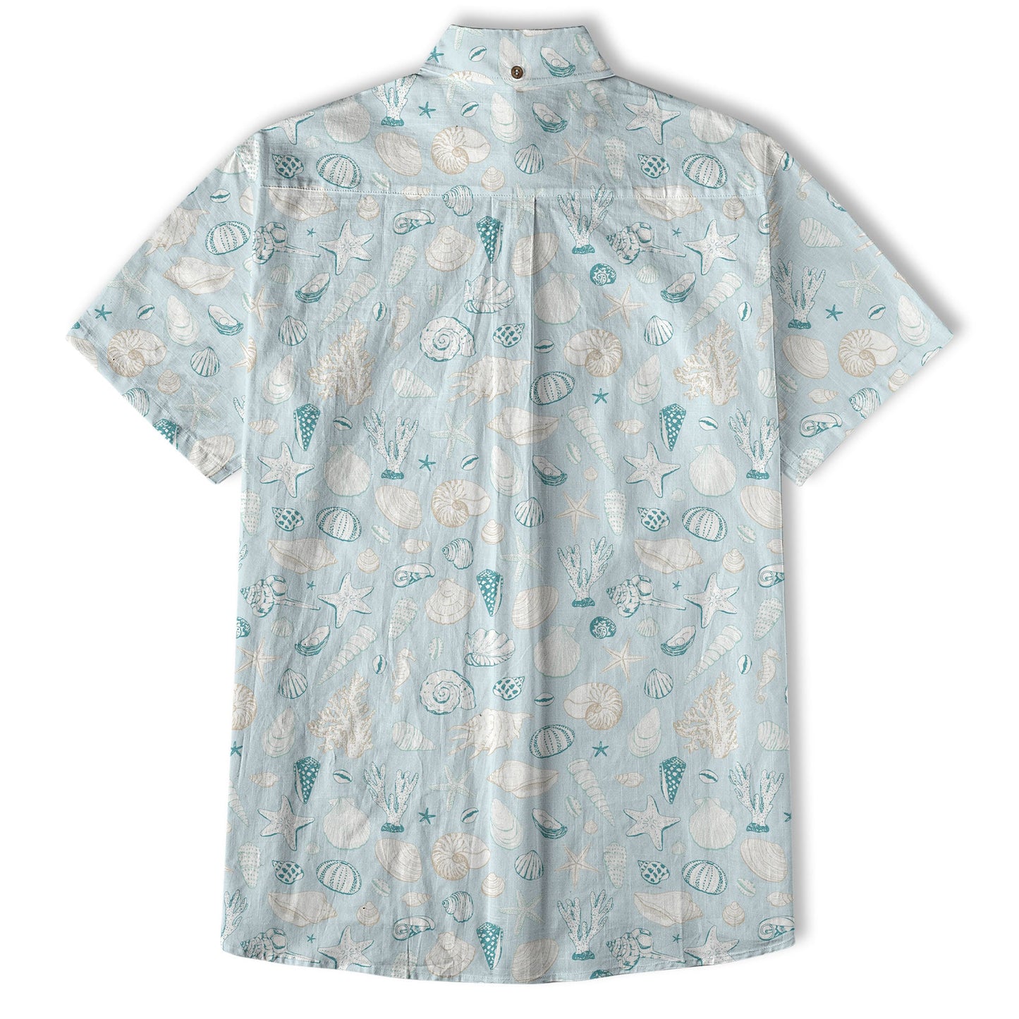 Ocean Animals Hawaiian Shirt for Men Women, Sea Life Aloha Hawaiian Shirt