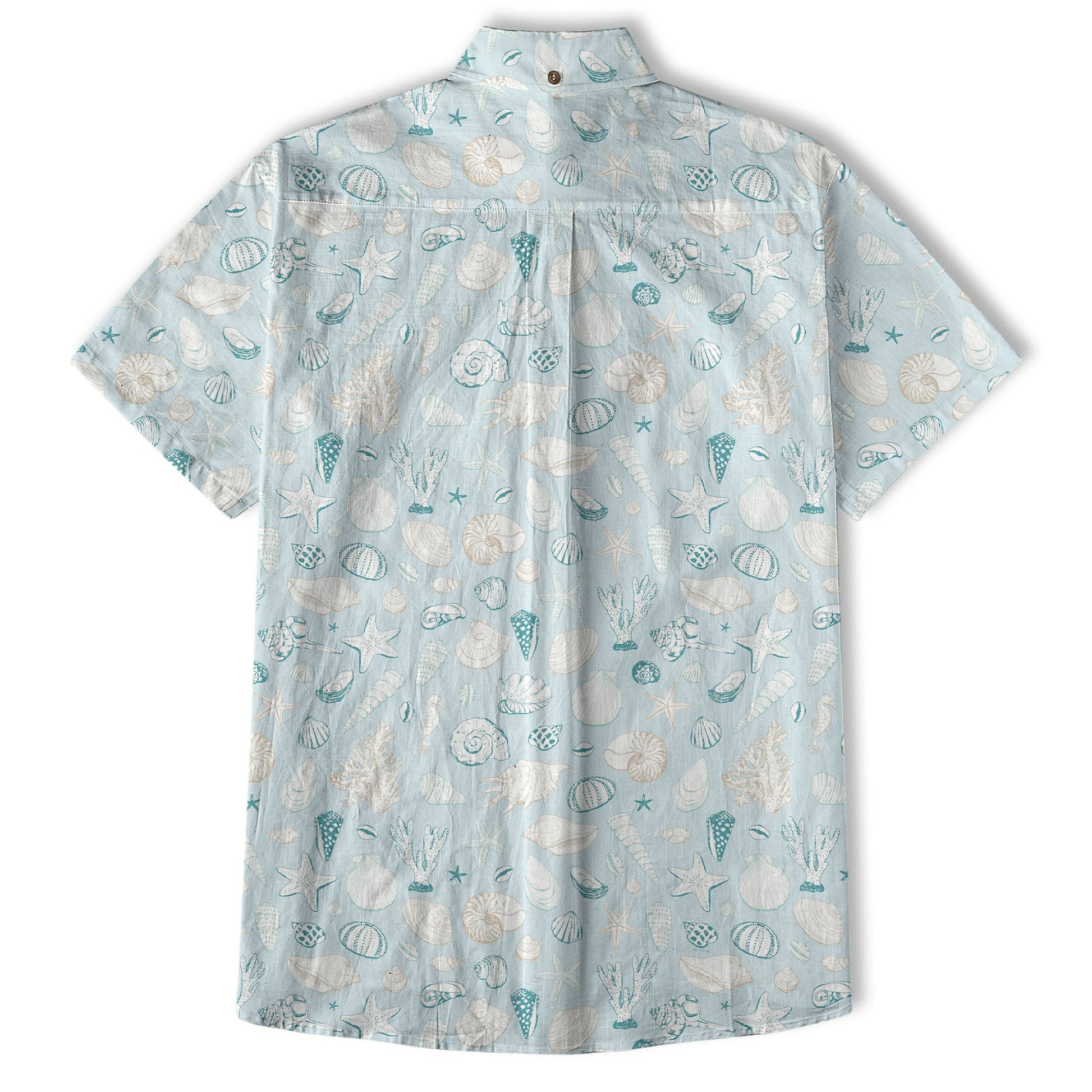 Ocean Animals Hawaiian Shirt for Men Women, Sea Life Aloha Hawaiian Shirt