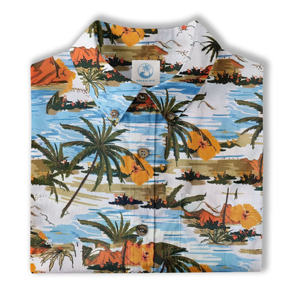 Ocean Animals Hawaiian Shirt for Men Women, Sea Life Aloha Hawaiian Shirt