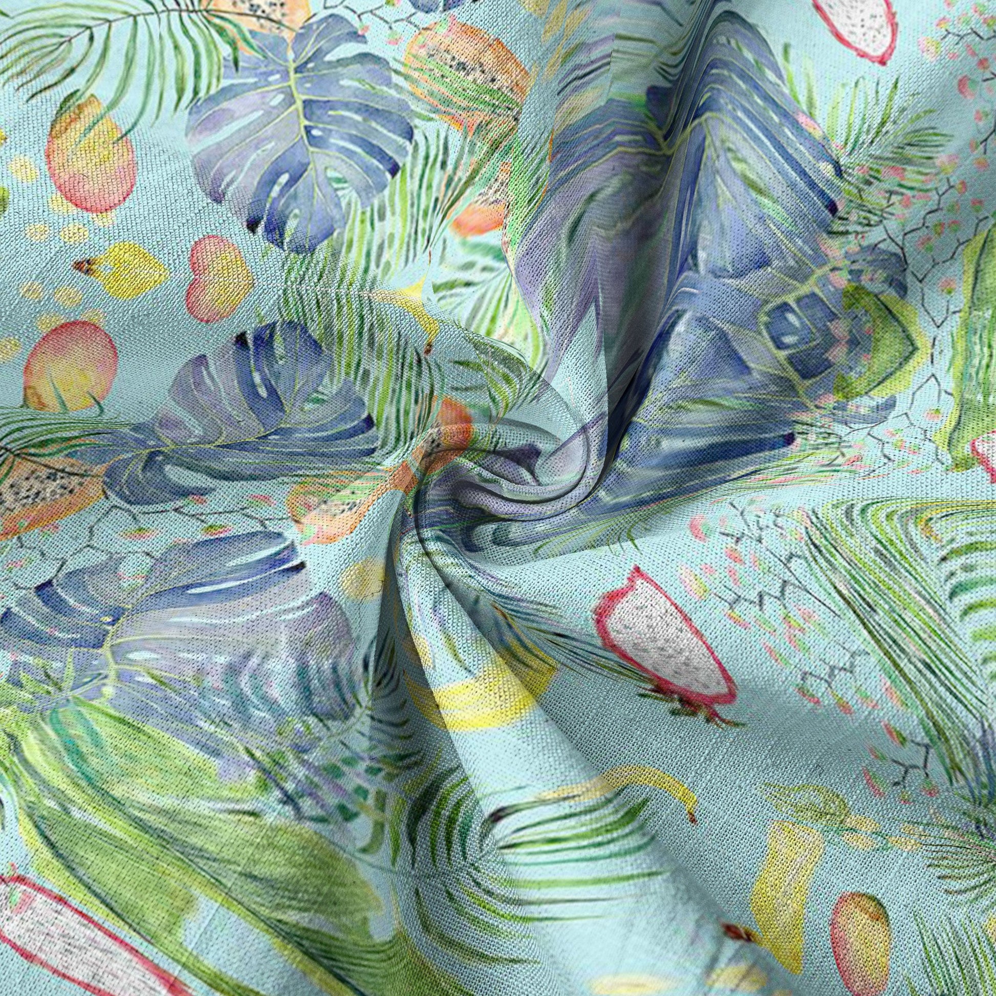 Tiger And Peacock Jungle Aloha Hawaiian Shirt