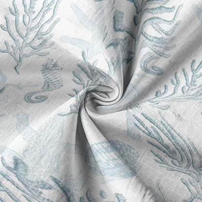 Sea Ocean Animals Women's Hawaiian Shirt, Ocean Animals Hawaiian Shirt