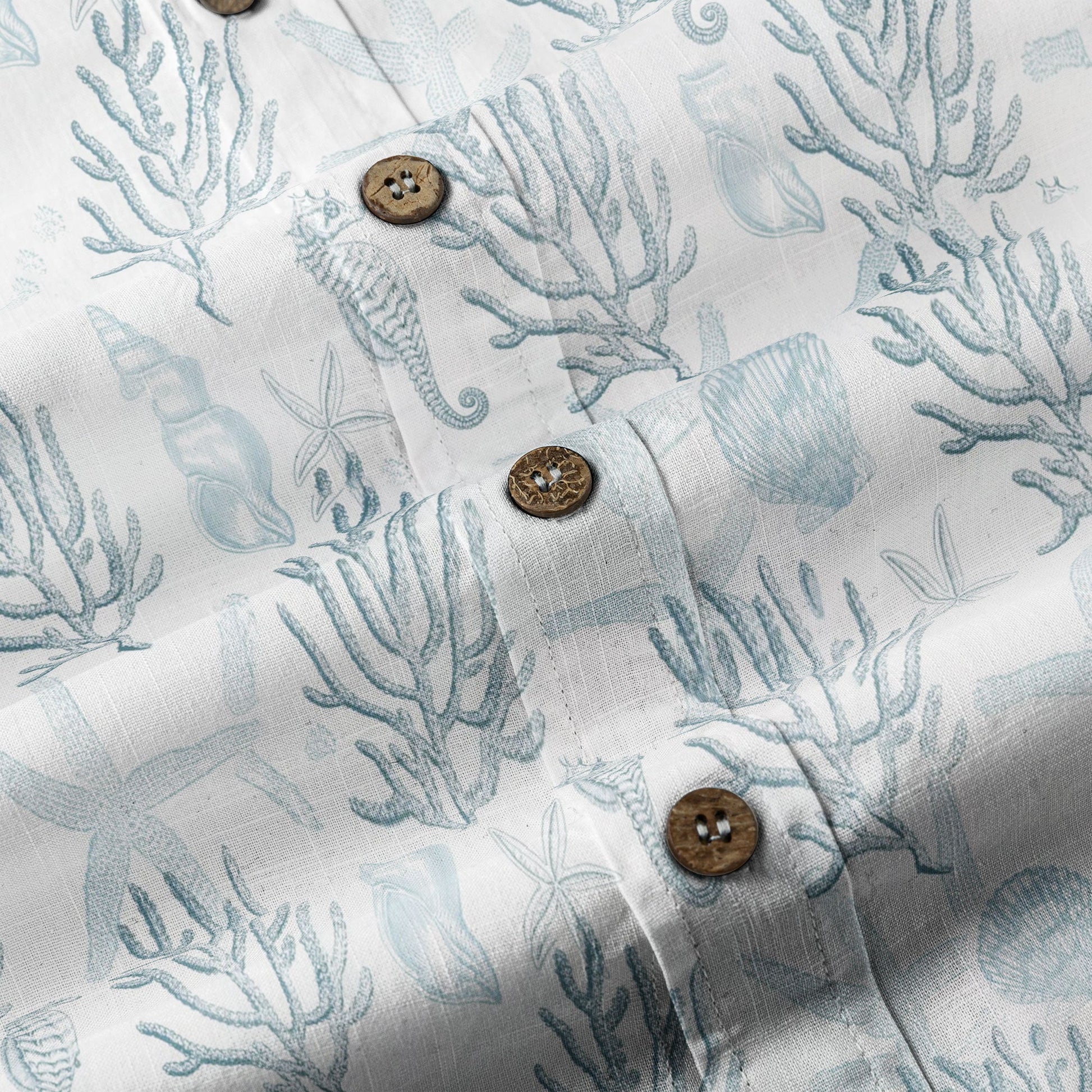 Sea Ocean Animals Women's Hawaiian Shirt, Ocean Animals Hawaiian Shirt