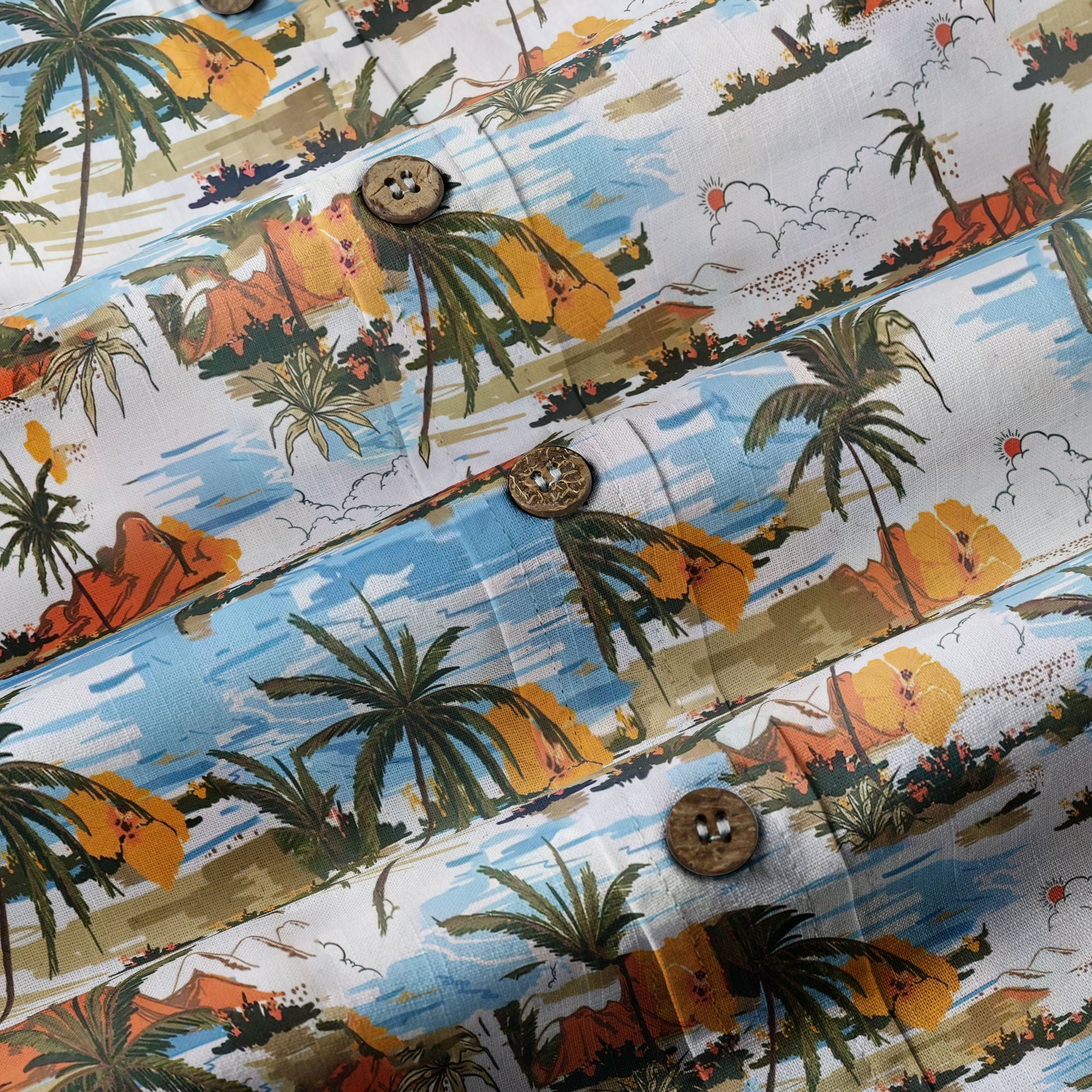 Ocean Animals Hawaiian Shirt for Men Women, Sea Life Aloha Hawaiian Shirt