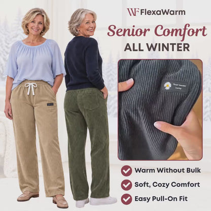 FlexaWarm pockets and waistband