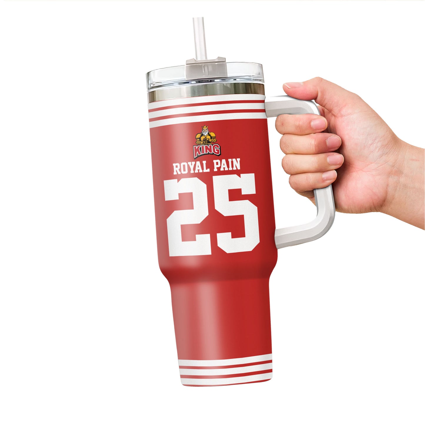 Custom Football Player and Team 40oz Tumbler